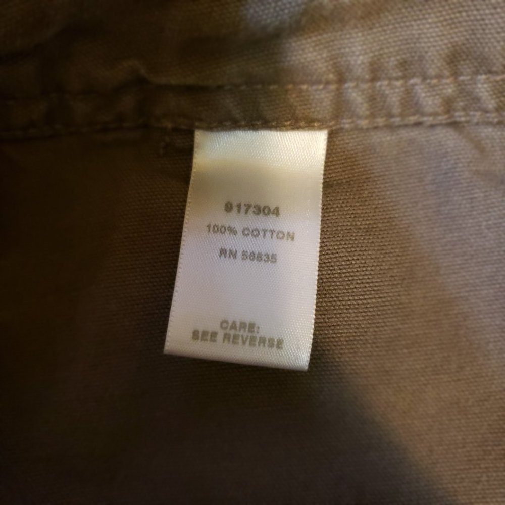 Cabela’s Casuals Women’s 6R Grey Cotton Wide‑Leg Cargo Pants | Outdoor Hiking Ut - Picture 6 of 16